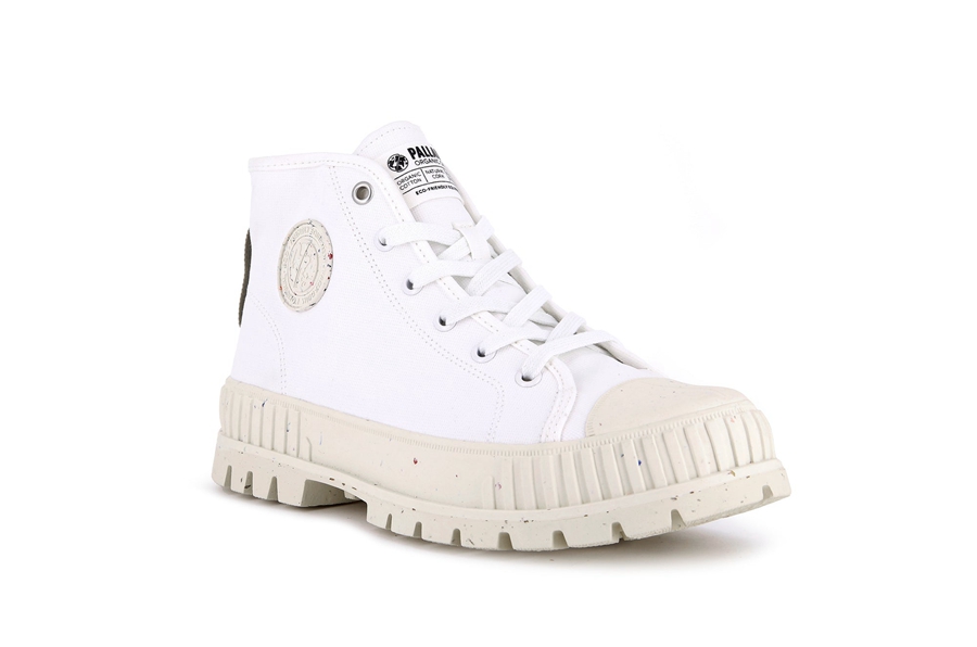 Palladium Pallashock Mid Organic Vita | LKS9879RX