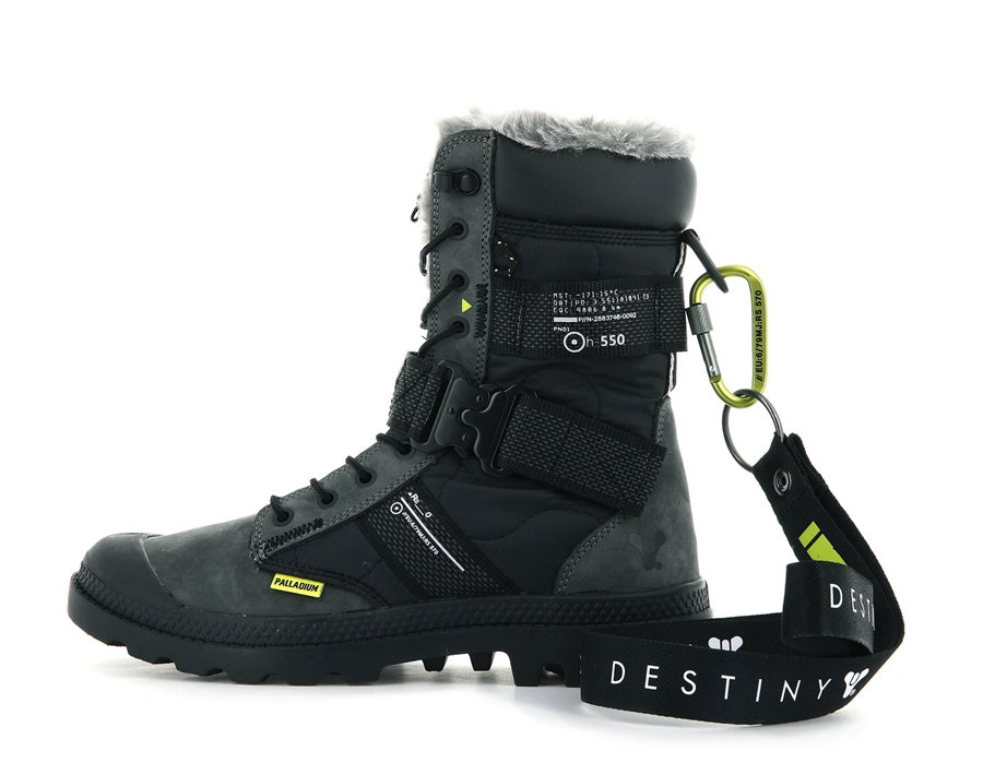 Palladium Pampa Europa Tactical Svarta | LPG4140JR