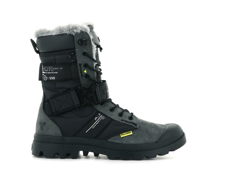 Palladium Pampa Europa Tactical Svarta | LPG4140JR