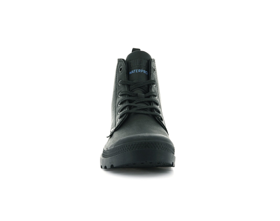 Palladium Pampa Hi Ess Läder Wp+ Svarta | NDG6067TQ