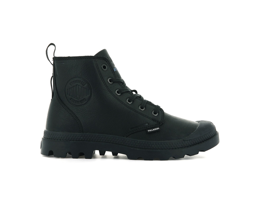 Palladium Pampa Hi Ess Läder Wp+ Svarta | NDG6067TQ