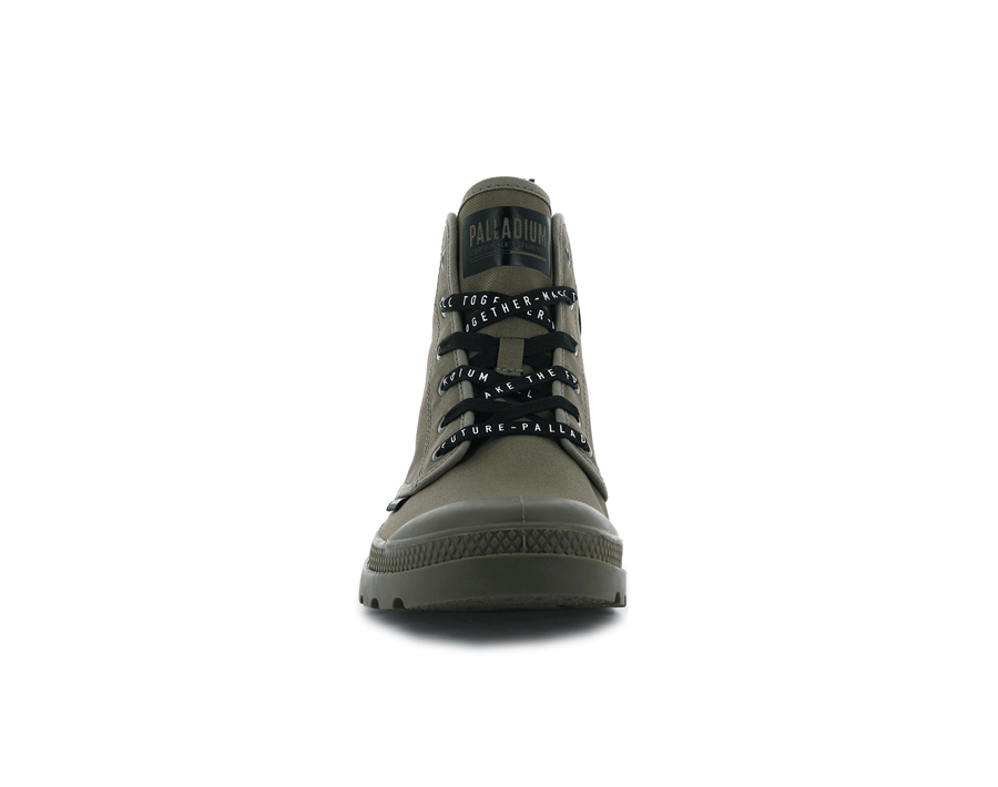 Palladium Pampa Hi Future Gröna | LSJ4918UH