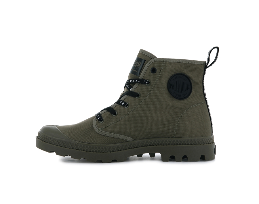 Palladium Pampa Hi Future Gröna | LSJ4918UH