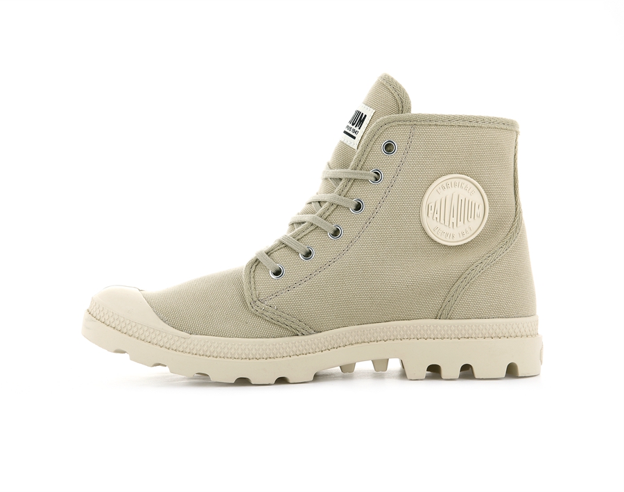 Palladium Pampa Hi Originale Ljusgröna | AQB4530PV