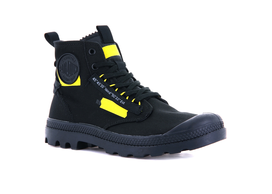 Palladium Pampa Hi Re-craft Svarta | FJQ657JF