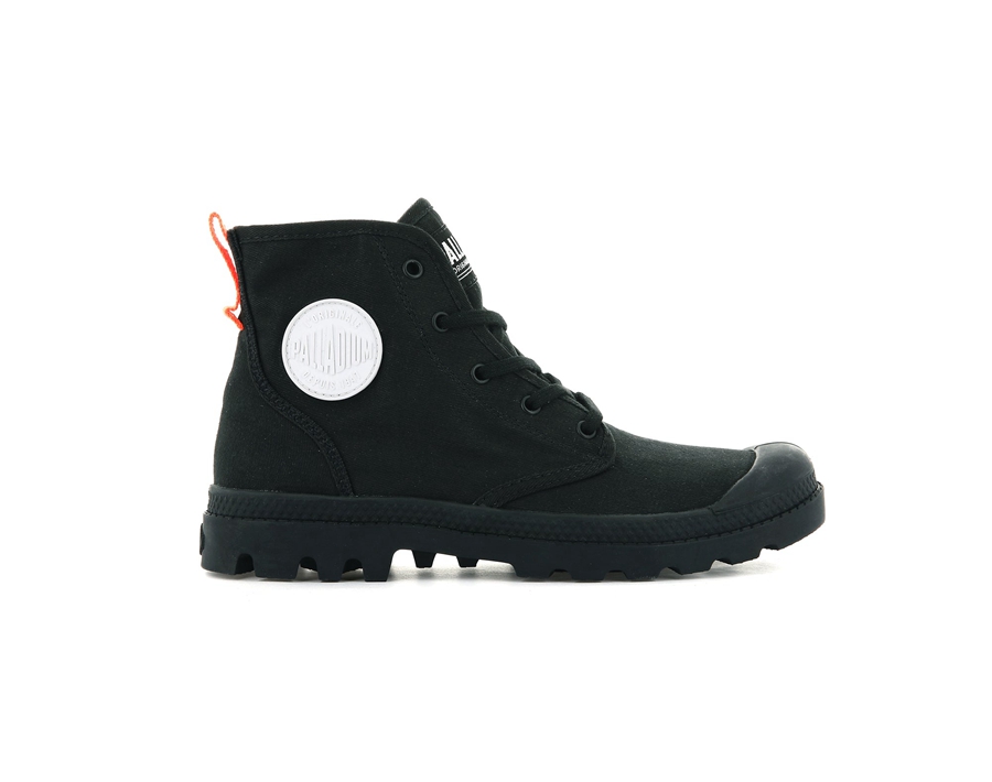 Palladium Pampa Hi Twill Svarta | WRS2748BH