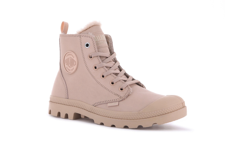 Palladium Pampa Hi Zip Läder S Rosa | CNJ932MX