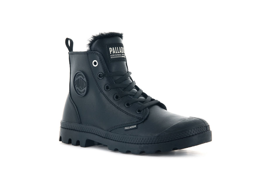 Palladium Pampa Hi Zip Läder S Svarta | XST6159HY