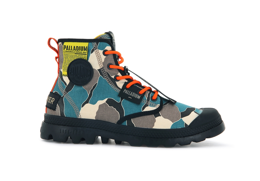 Palladium Pampa Lite Overlab Camo Camo | TRA2858AX