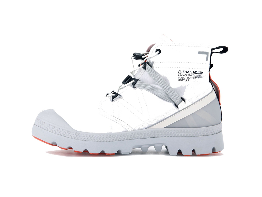 Palladium Pampa Travel Lite+ Vattentäta Vita | CPC7751IK