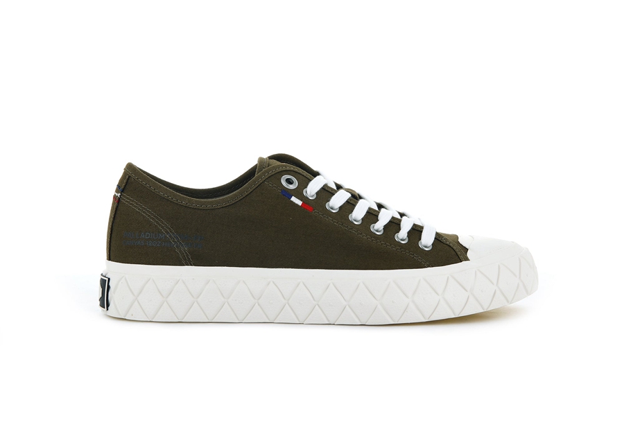 Palladium Palla Ace Canvas Olivgröna | TRA733AA