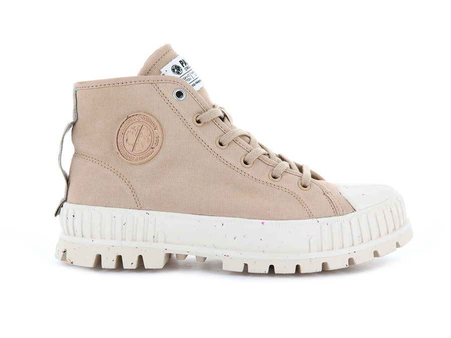 Palladium Pallashock Mid Organic Beige | TRX7260OF