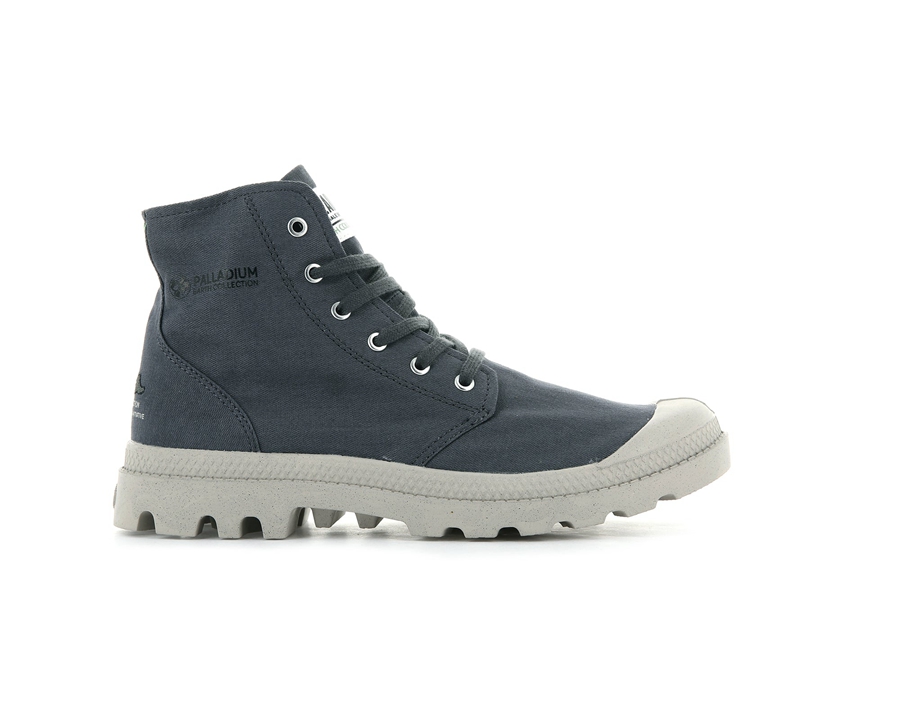 Palladium Pampa Hi Organic Ii Marinblå | WST1994QS