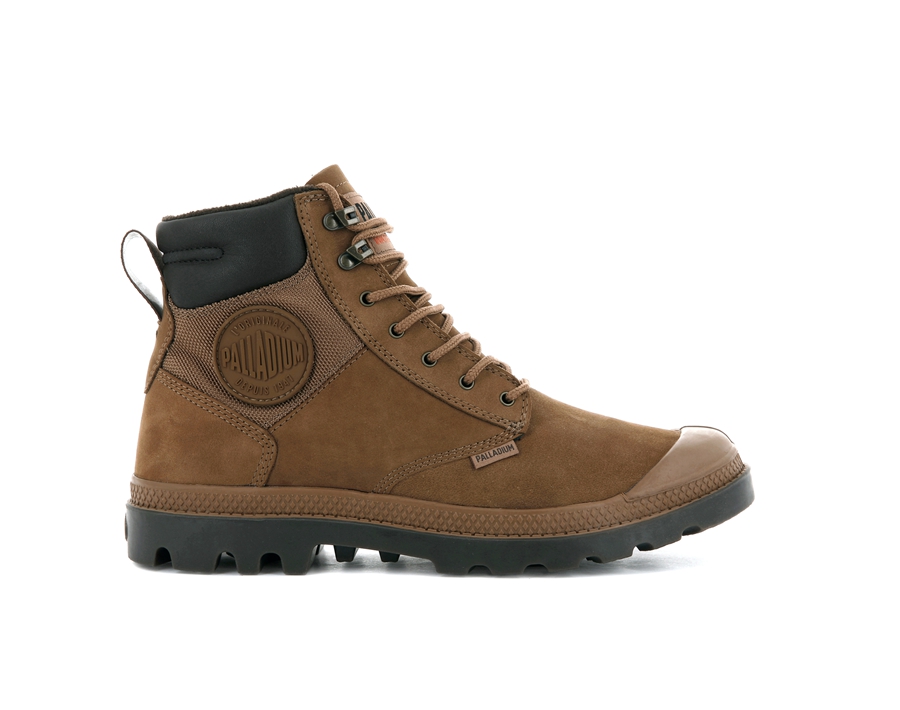 Palladium Pampa Shield Wp+ Lux Choklad | MLY9378KT