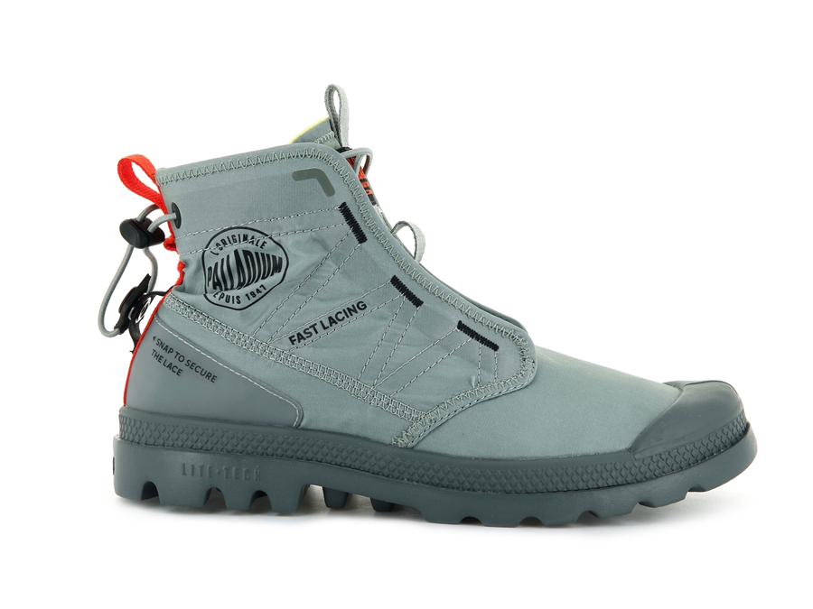 Palladium Pampa Travel Lite Grå | UGB8841WM