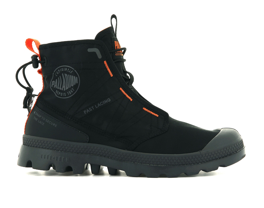 Palladium Pampa Travel Lite Svarta | DWL5246QI